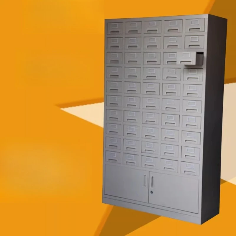 Steel Filing Cabinet Keys Classified Into Multiple Drawers Iron Sheet Screws Parts Organized Furniture Schraubkasten MH40GJG