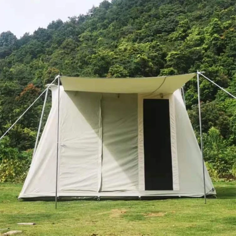 

Ultralarge Very High 300*300*200CM 5-8 Person Camping Tent Large Gazebo Sun Shelter Family Party Camping Tent