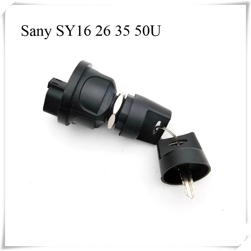 

Sany SY16 26 35 50U Mini Excavation Ignition Switch Start Electric Door Lock 95060-24 Excavator Parts