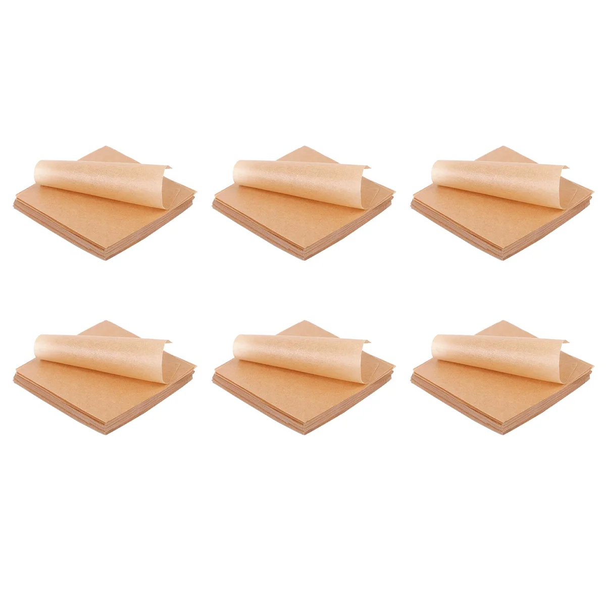 3000 Pcs Unbleached Parchment Paper Baking Sheets, Inches Non-Stick Precut Baking Parchment, Perfect for Wrapping