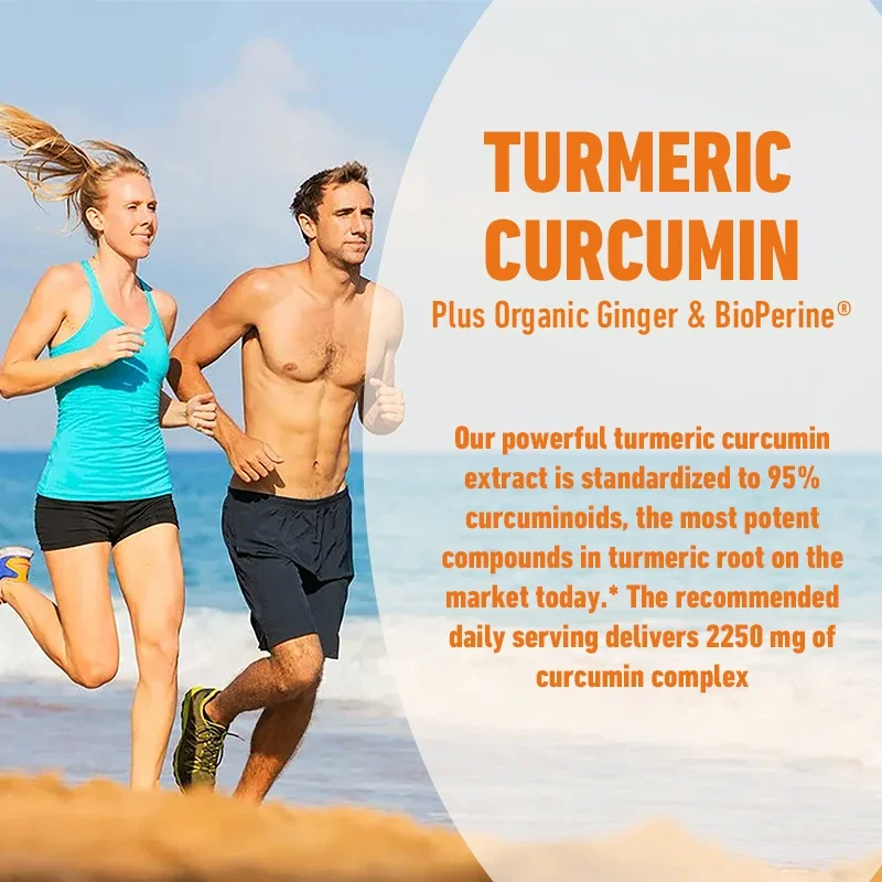 Куркуминная куркума — 95% изгибниц и биопропилена — улучшает гибкость суставов, антиоксидант, улучшает впитывание, здоровье