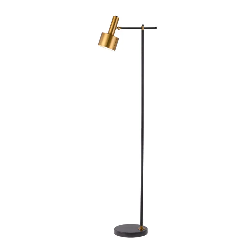 Nordic Vloerlamp Designer Metalen Zwart En Goud Vloer Lampen Voor Woonkamer Slaapkamer Licht Foyer Home Deco E27 Night stand Lampen