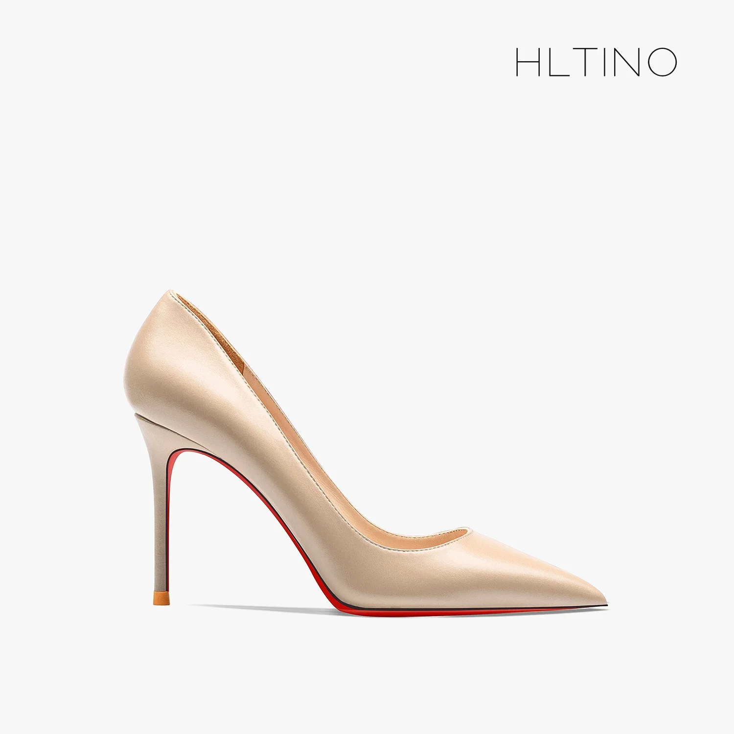 Scarpe Donna 2024 tendenza scarpe da donna di lusso Décolleté classici Comode donne Tacchi alti Fondo rosso Lucido Vera pelle a punta