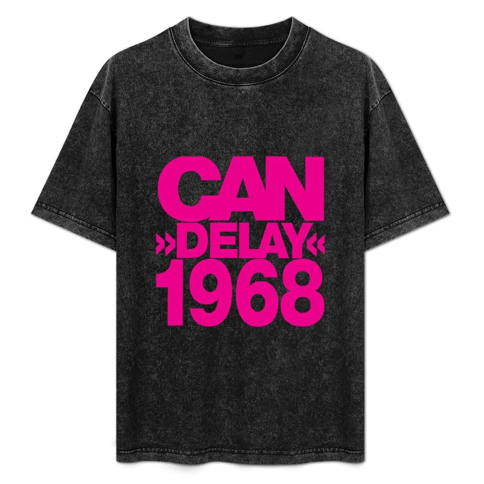 CAN Delay 1968 Print T-Shirt Funny t-shirts blue archive luxury t-shirt funny t shirts men