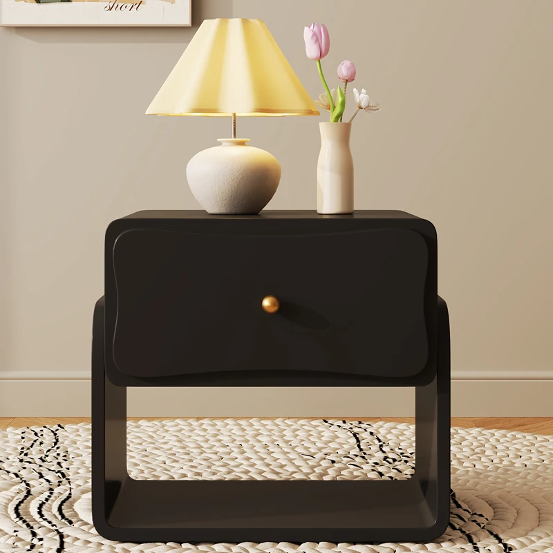 

Luxury Modern Nightstands Creative Elegant Simple Unique Bedside Tables Design Storage Mesita De Noche Bedroom Furniture