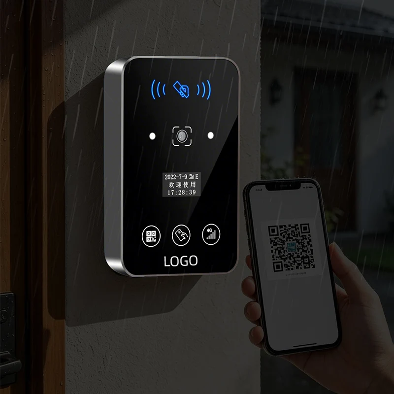 JINGXIN Http Https MQTT Relay Output Controls Electric  Switch Input Control Button Code Card Cloud Access Door Controller