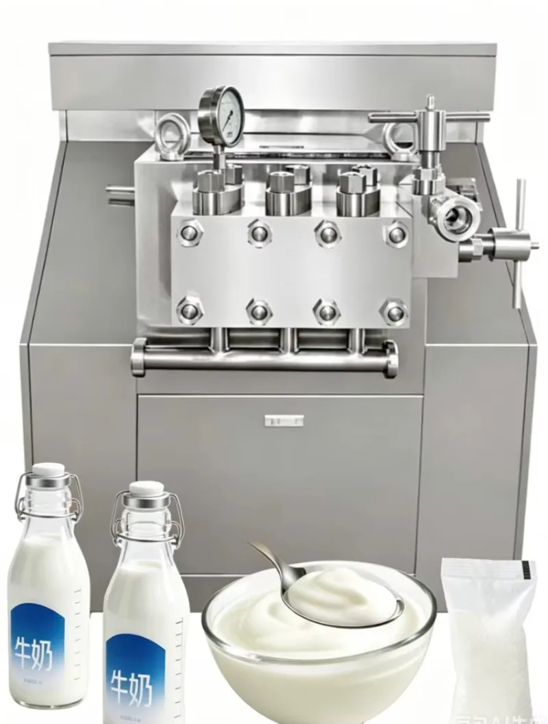 Customized Homogenizer for Food Dairy Beverage Processing Emulsifier Mixer Machine Professional Industrial Use