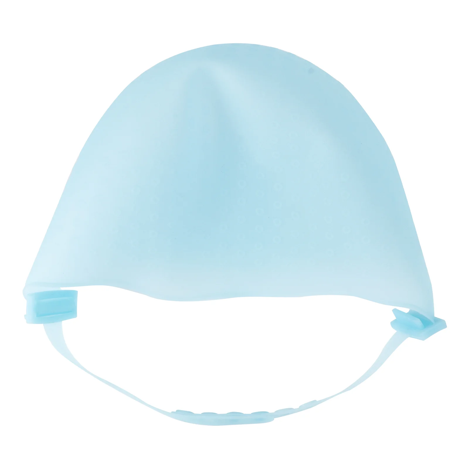 

Silicone Highlighter Cap Hair Dyeing Highlighting Hat with Hook Salon Hairdressing Supplies Coloring for Reusable Weaving Caps