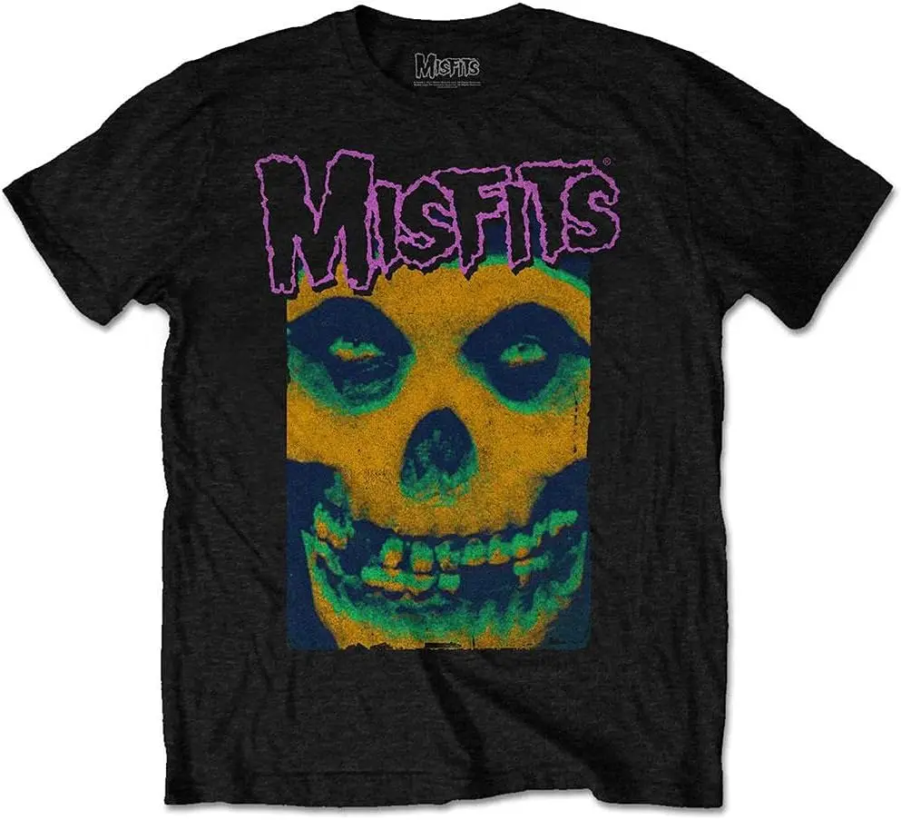 Misfits Unisex T-Shirt: Warhol Fiend (Small) - Large - Black - Unisex