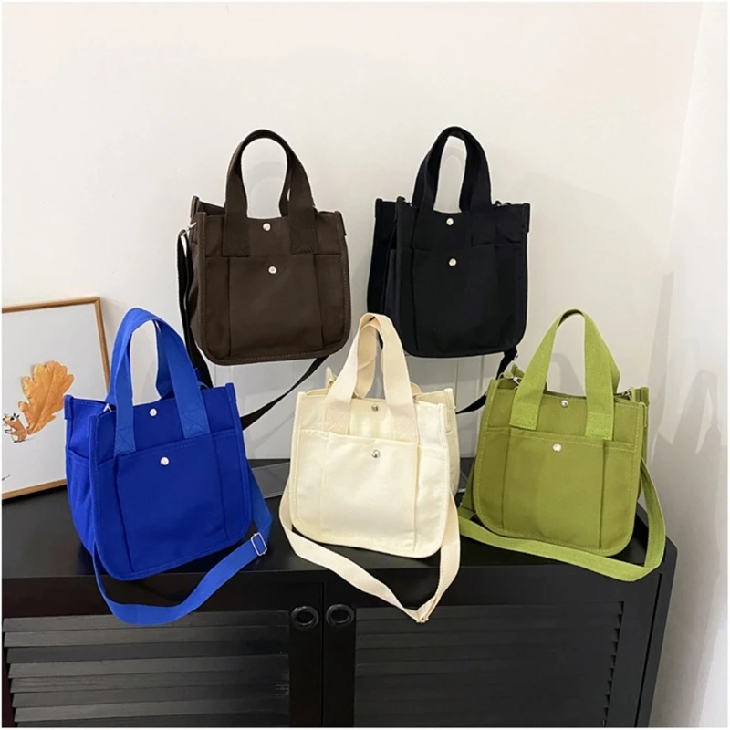 

Women Handbag Large Capacity Shoulder Bag Casual Canvas Crossbody Bag Simple Bag Satchels Bag for Daily