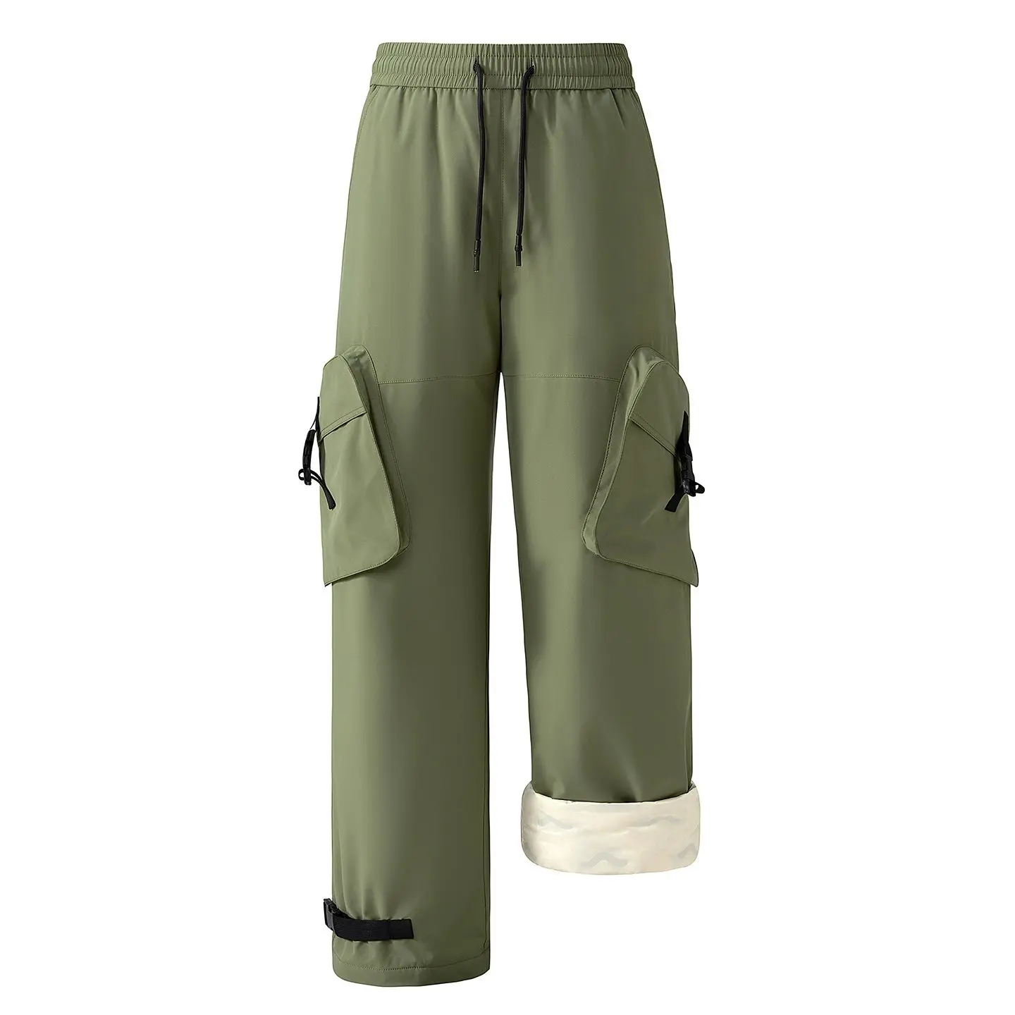 

2026 men's outer wear winter new warm and windproof, casual down pants