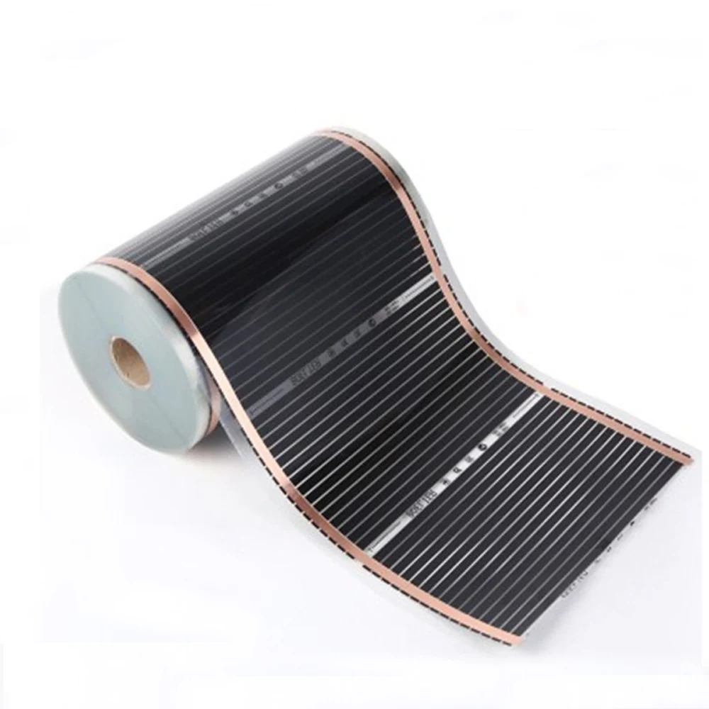 HEAT Infrared Heating Film 220V Electric Warm Floor System 50CM Width 400W/m2 Heating Foil Mat  Home Warming Made In Korea