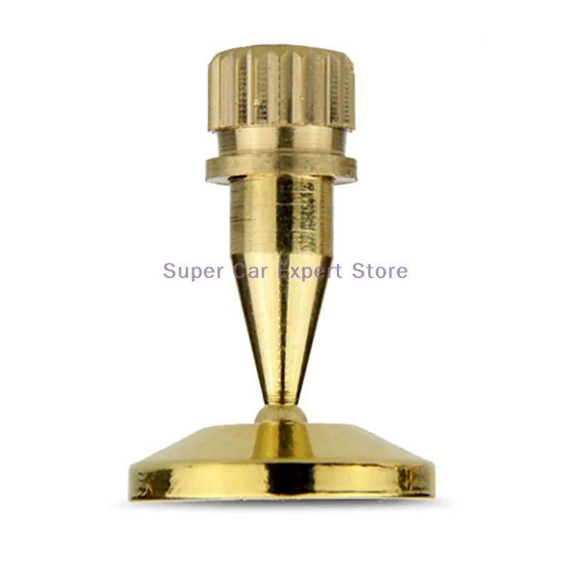 

1Set Speaker Shock Absorption Copper Feet Speaker Spikes For Hi-Fi Speaker Stands Copper Thread Feet