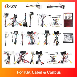 Harness Adapter 16 Pin Plug to 18Pin 24Pin for Hyundai Kia Rio/K5/Soul Connector Car Android Cable And Canbus
