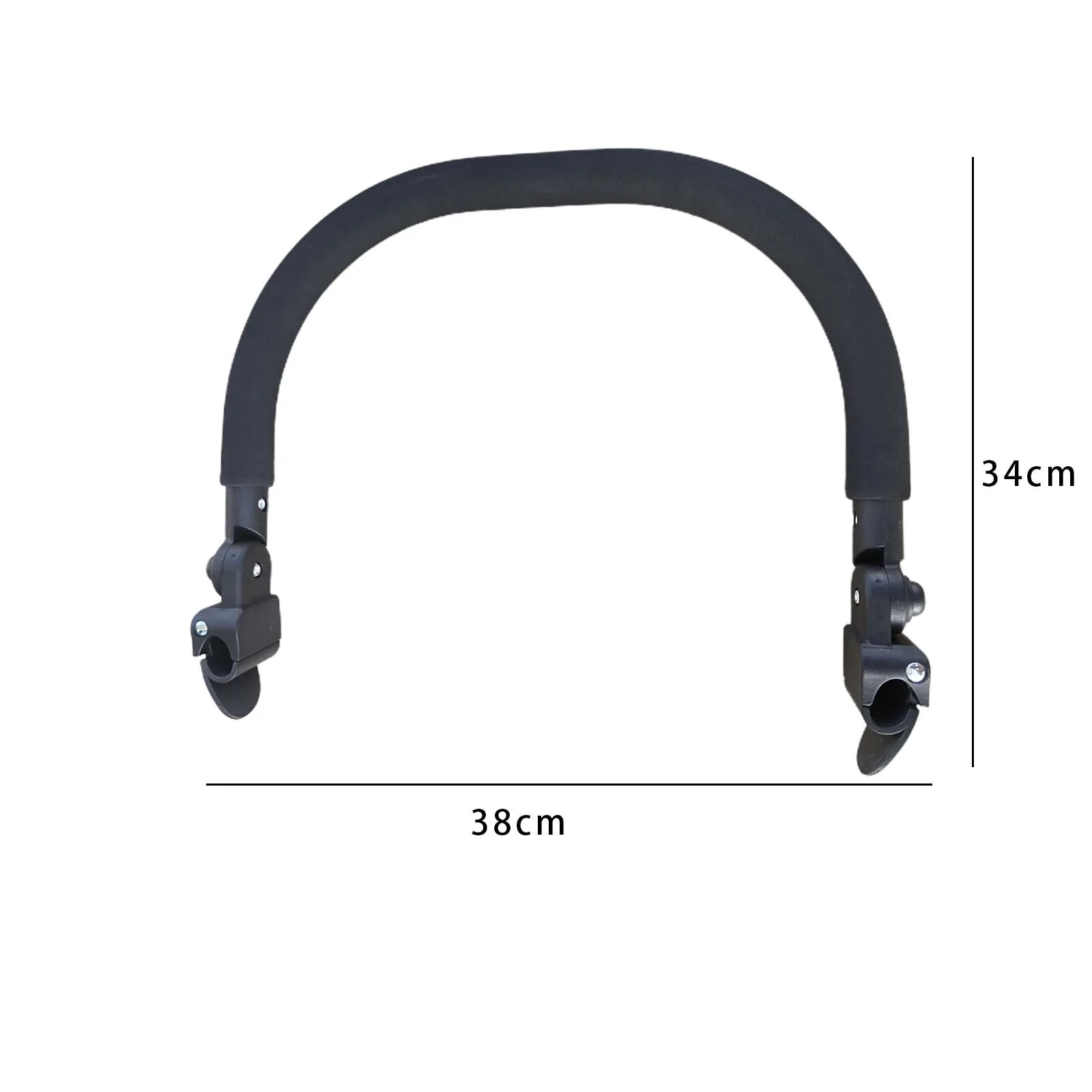 Stroller Safety Bar Detachable Support Bar Universal Baby Stroller Armrest for Pram Trolley Crossbar Baby Carriages Accs