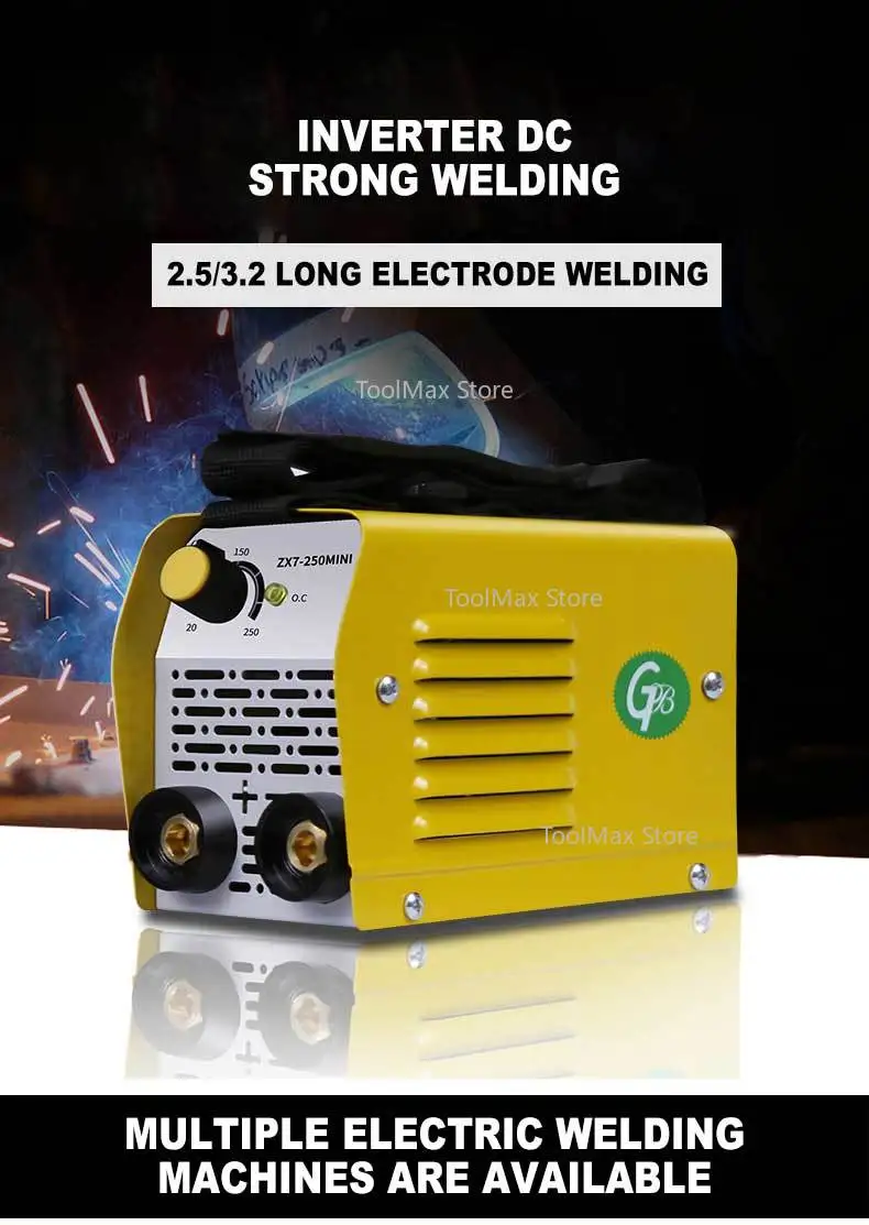 ماكينة لحام كهربائي 220 فولت ماكينة لحام قوس صغيرة أوتوماتيكية بالكامل ماكينة لحام IGBT MMA جديدة 2025 #2