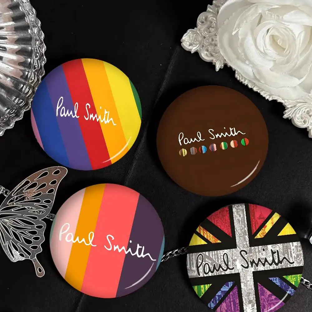 S-Smith Fashion P-Paul Tinplate Soft Button Pin Brooch Metal Badge Custom Jewelry Accessories Hat Bag Lapel