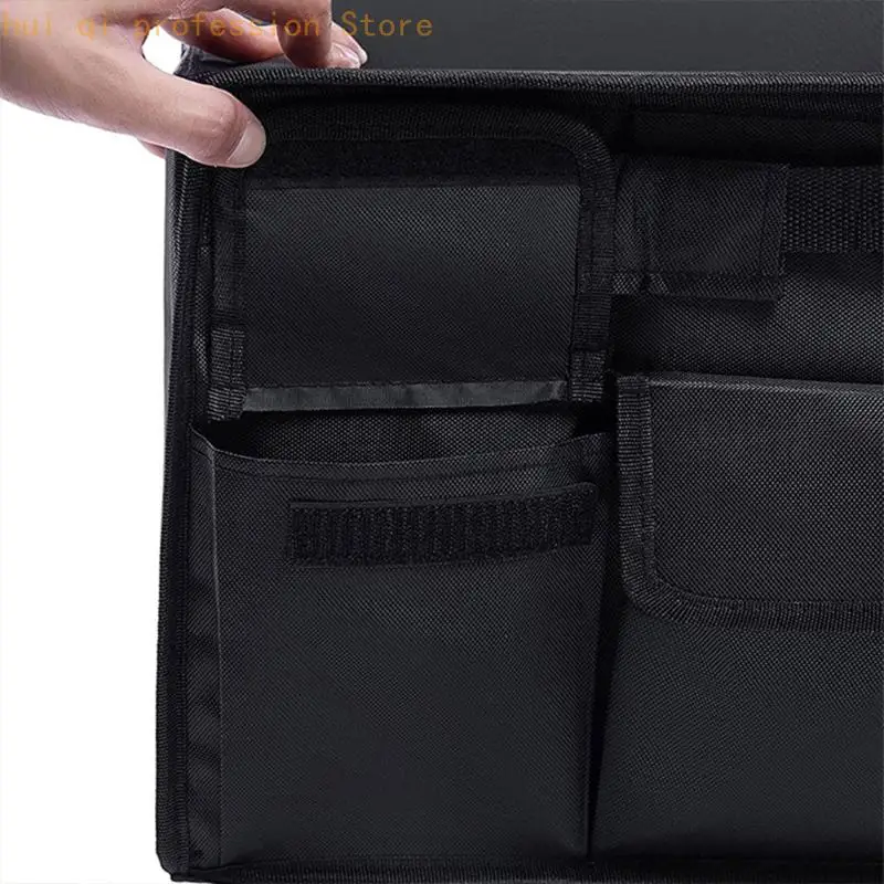 Aufbewahrungsbox Anti-Rutsch-Spritzwassergeschützter Kofferraum-Organisationsbehälter Auto-SUV-Organizer H8WE – Detail 7