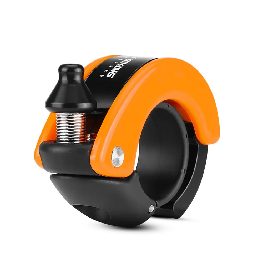 AliExpress West Biking WEST BIKING Concealed Bicycle Bell 100DB Crisp Ringtone Clear Loud Bike Warning Horn Compact Aluminum Alloy Bicycle Safety Bell