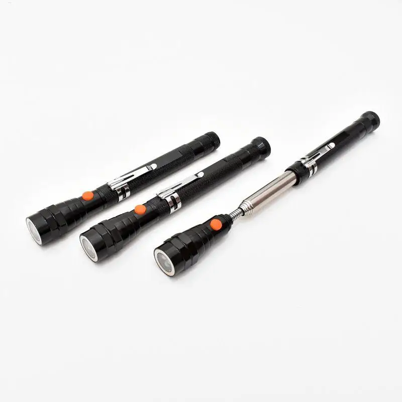 

Выдвижной магнитный пикап, телескопический гаджет со светодиодным фонариком, 22,6-дюймовый магнитный инструмент, пикап для мужчин, папа, автомобиль, работа, дом