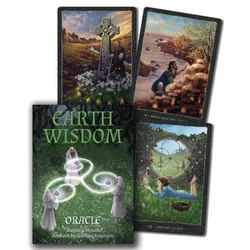 Earth Wisdom Oracle Cards Full English 32 Cards Deck Tarot Mysterious Divination Family Party Board Game