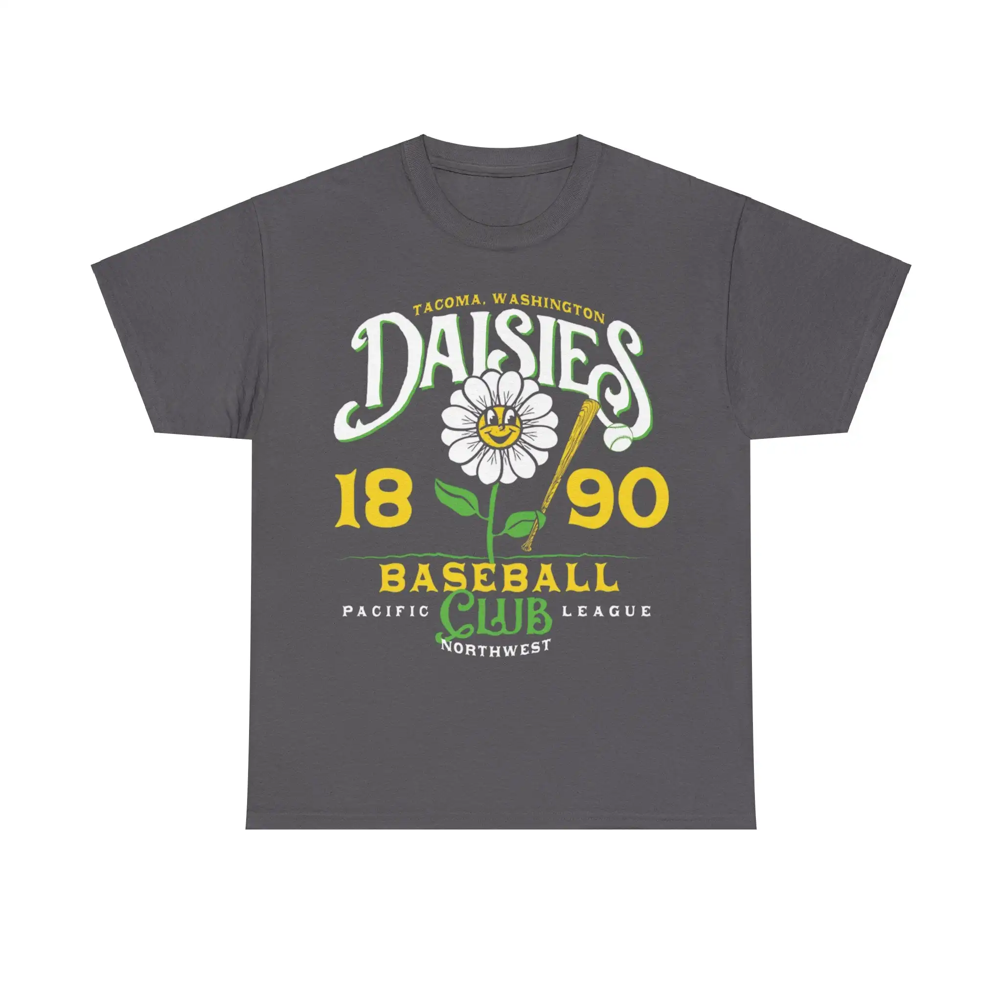 Tacoma Daisies Est 1890 Washington Baseball T-shirt