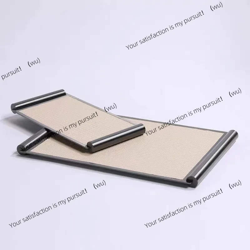 Beautiful plates, metal dining table decorative trays, decorative trays, home aesthetic decorations