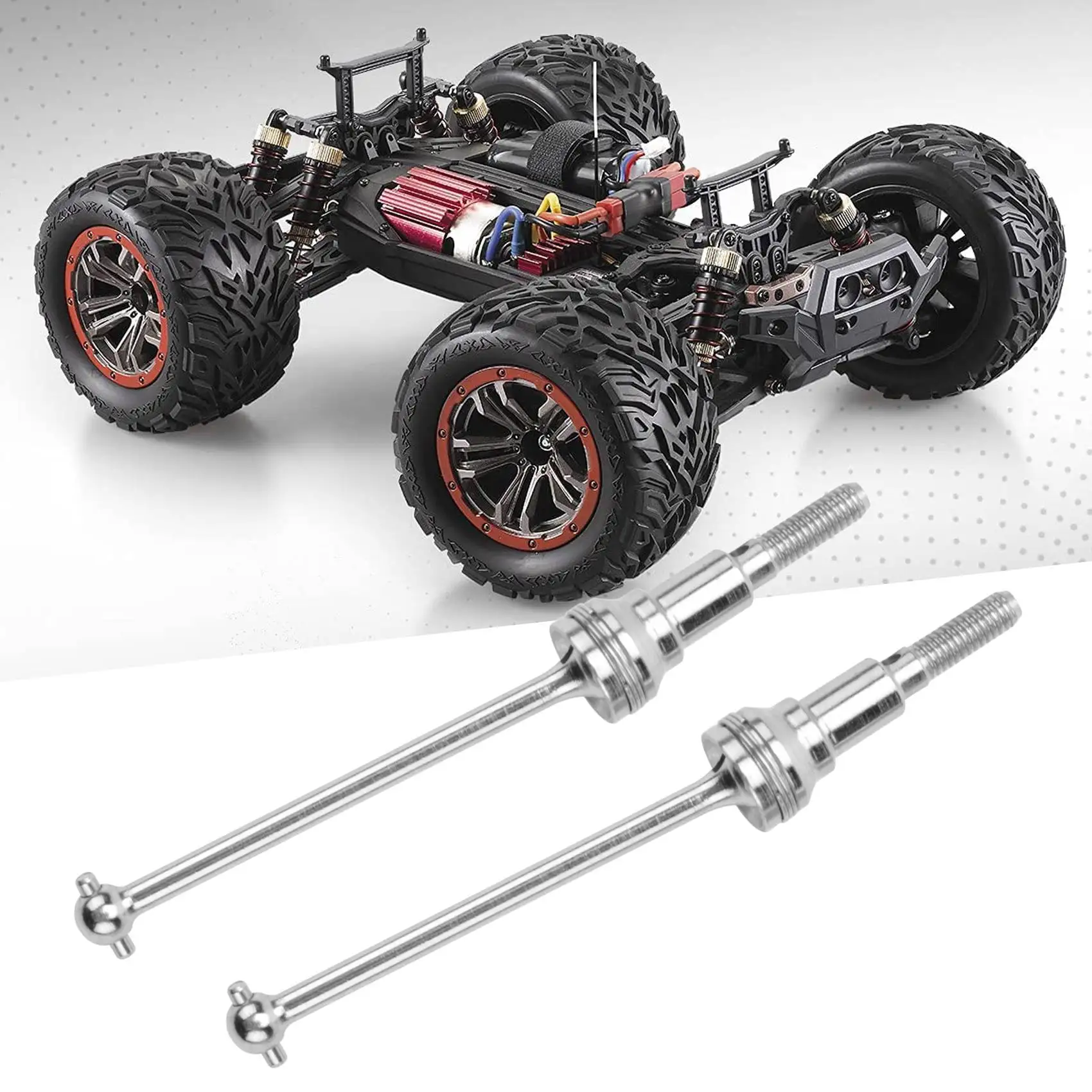 MACH-Metal Front Drive Shaft M16105 For HBX 16889 16889A 16890 16890A SG 1601 SG 1602 SG1601 SG1602 RC Car Parts Accessories