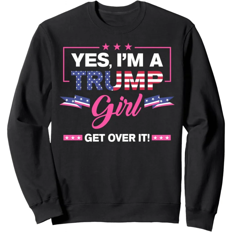 I am Trump Girl Overcoming It 2024 Election Gift Hoodie