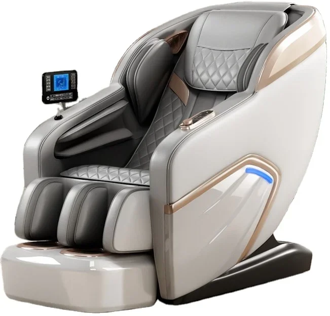 Best C102 Health Care Full Body Airbags Calf Kneading Massage Chair Space Saving Zero Gravity Lumbar Heating Therapy