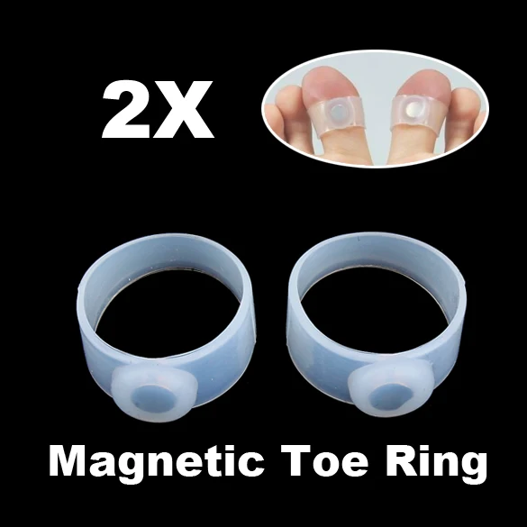 Magnetic Slimming Toe Rings Body Lose Weight Burn Fat Silicone Tool Products Health Weight Loss Products