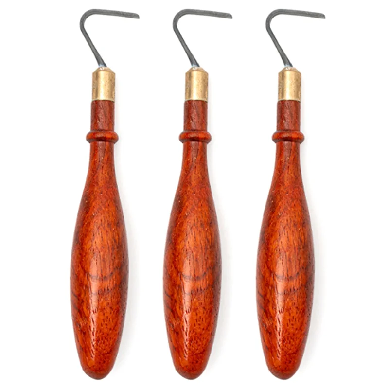 LICE-3X أدوات إصلاح الفخار الصلب الملمس حلقة سكين DIY النحت كشط الملمس أدوات نحت ، على شكل حرف L