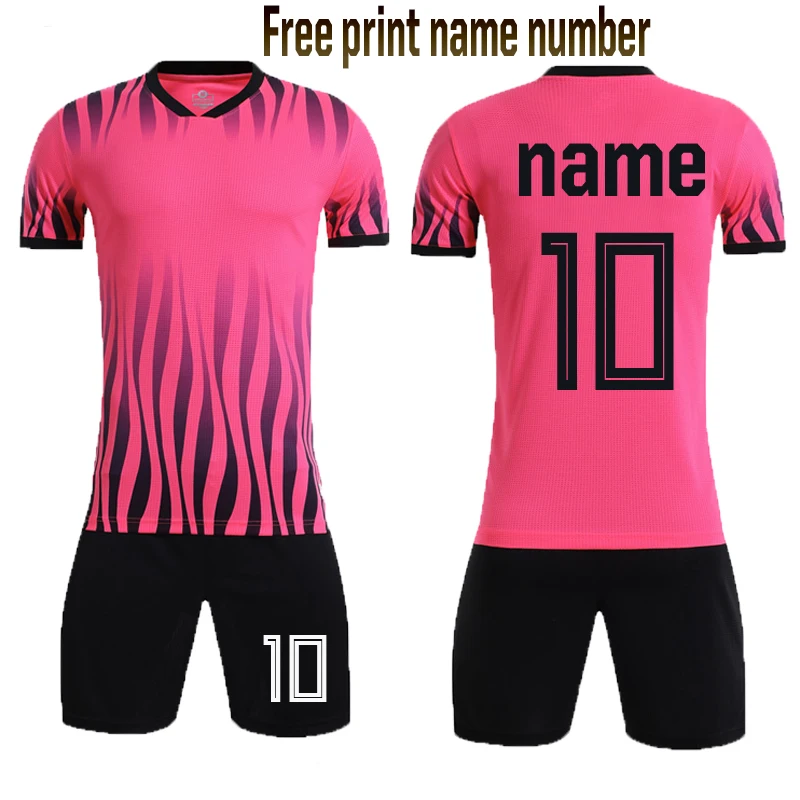 Custom Soccer Jerseys,Men Soccer shirt Sets kit,Short Sleeve Kids Football suit Uniforms ,Adult Soccer Tracksuit Jerseys 9202