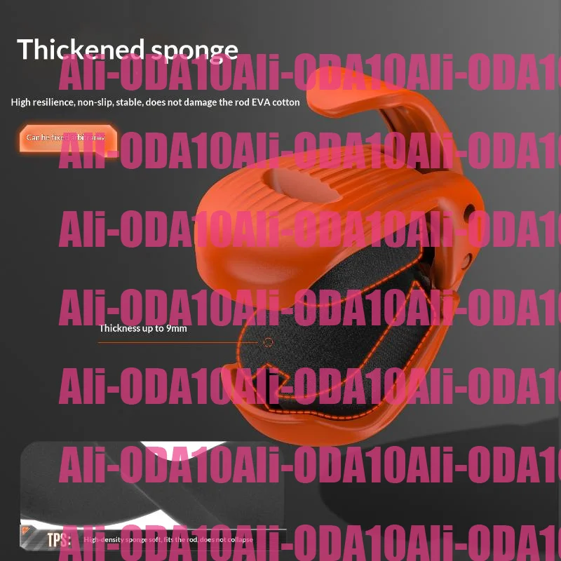 2/4 قطعة حامل قضيب الصيد المثبت كليب قصبة صيد خشبية حامل المدمجة تصميم الصيد رود المثبت حامل قضيب الصيد #3