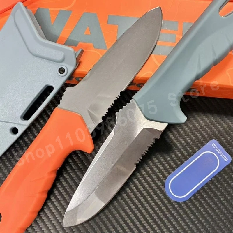 BM 18040 Straight Knife D2 Bla - đánh giá và giá Dive Knife Titanium