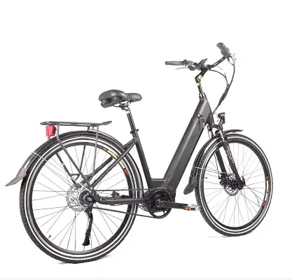 500W Integrated Mid Drive Motor City E Bike Hydraulic Disc Brake Bike Electric High Quality Elegant Hot Sale Ebike Electric Bike