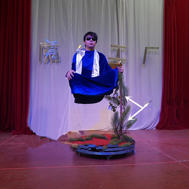 The Floating Man Illusion Magic Tricks Levitation Chair Classic Stage Street Flying Magia Gimmicks Mentalism Props Funny Magie