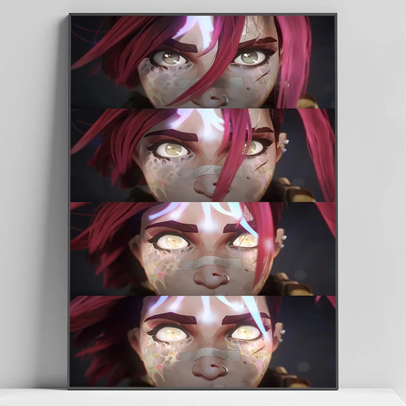 Arcane League Of Legends Good Quality Prints And Poster Decorative Picture Accessories for Home Decor Items Room Decorations