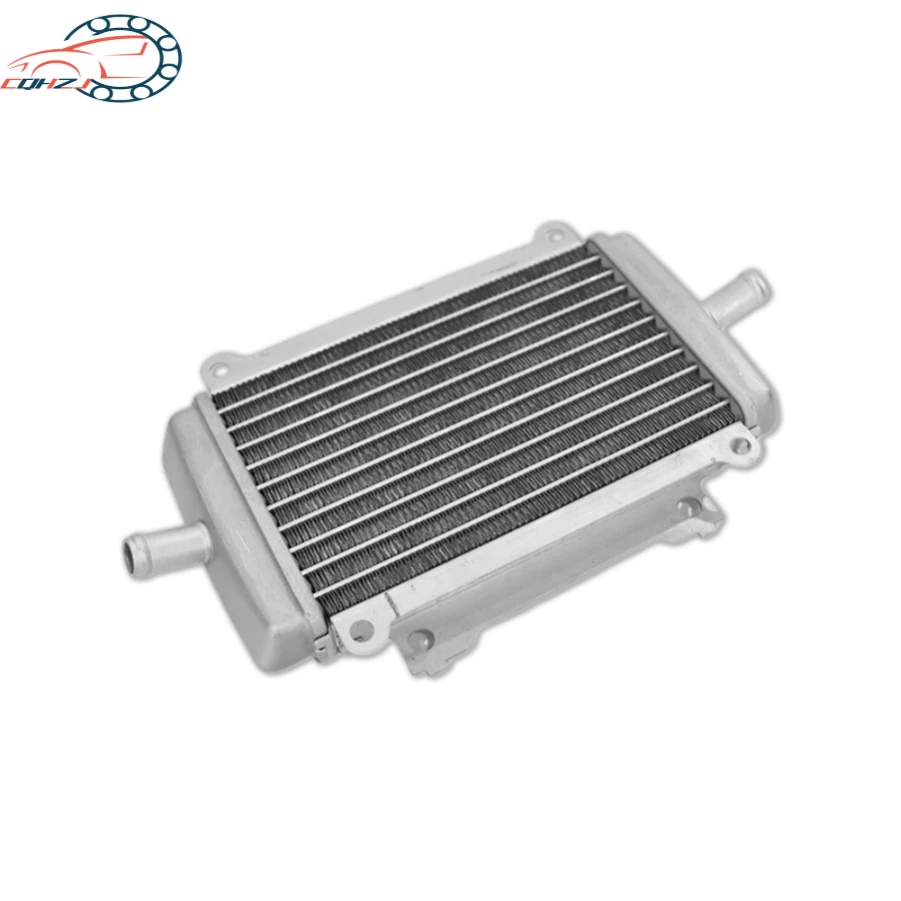 CQHZJ Motorcycle Aluminium Engine Radiator Cooler Cooling Water Tank For VESPA GTS300 Engine Accessories Motocross