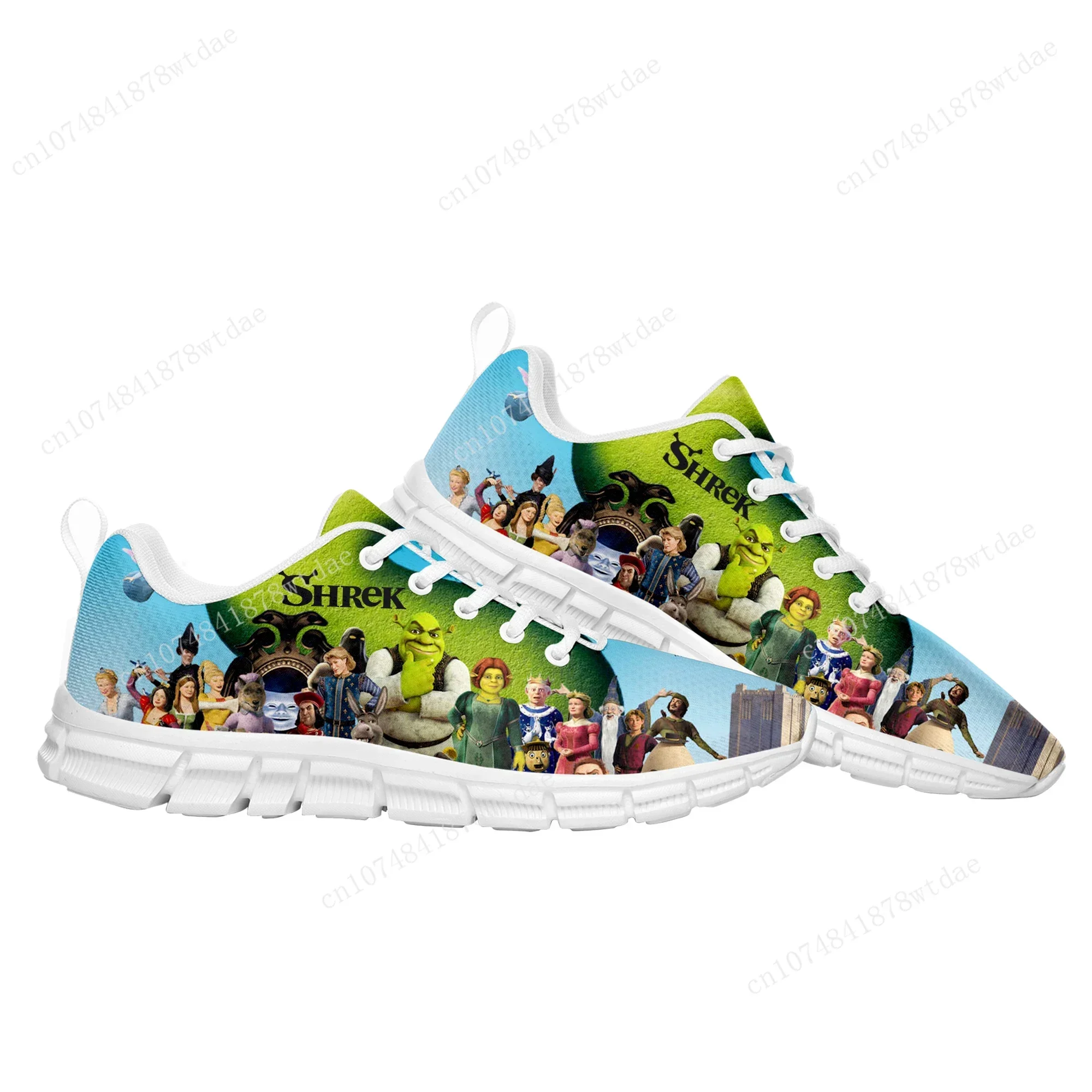 S-Shreks Sports Shoes Mens Womens Teenager Kids Children Sneakers High Quality Anime Cartoon Comics Manga Sneaker Custom Shoe