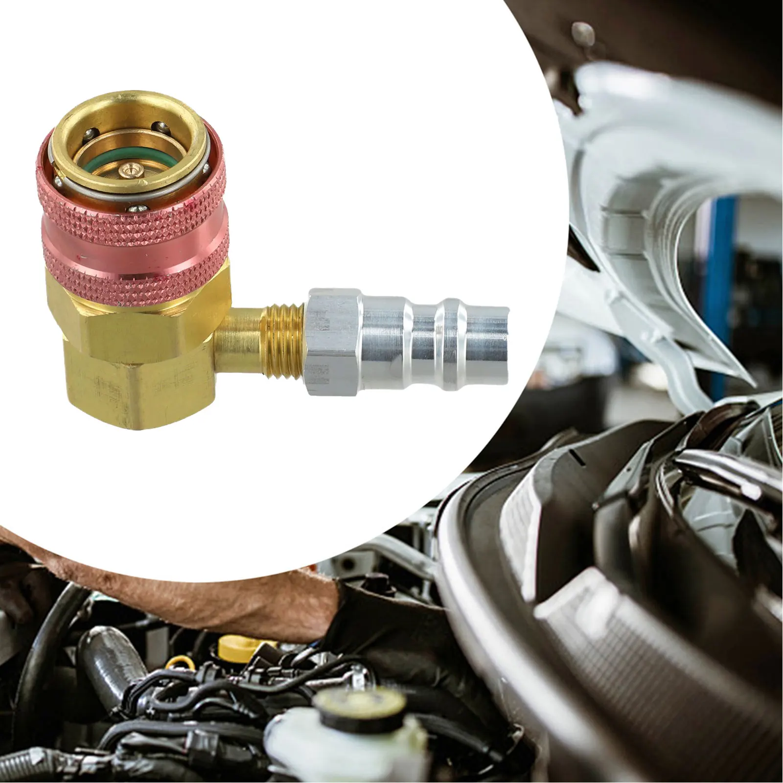 Quick Connector Tool for Automotive Air Conditioning Refrigeration Systems Compatible with 134a LP and For Hp Pressure