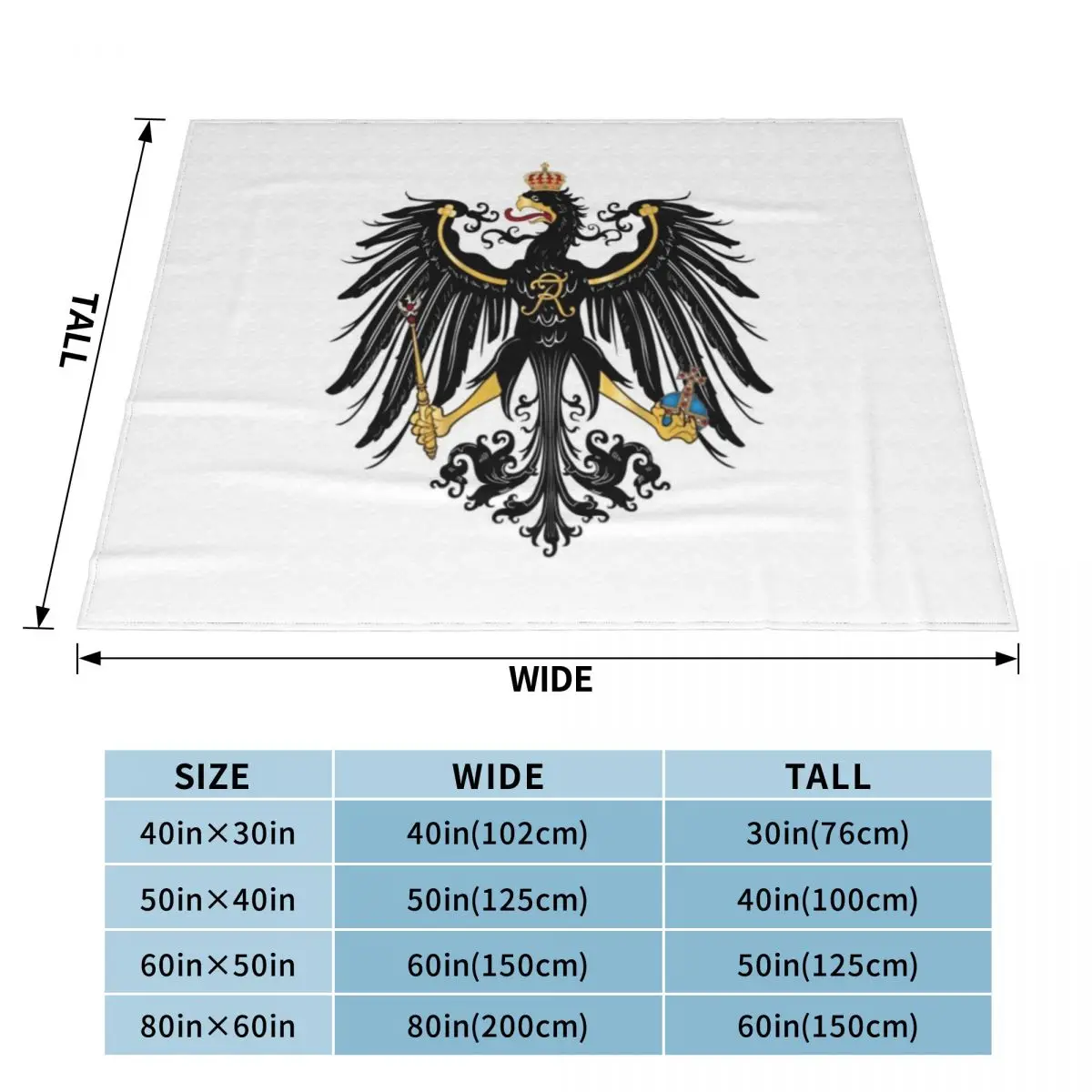 Prussia Throw Blanket Blankets For Bed Soft Beds Blankets