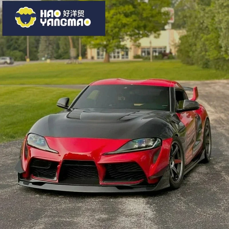 Suitable for Precision-Fit FORToyota Supra GR MK5 A90/A91 Front Hood Carbon Fiber 2020-2024