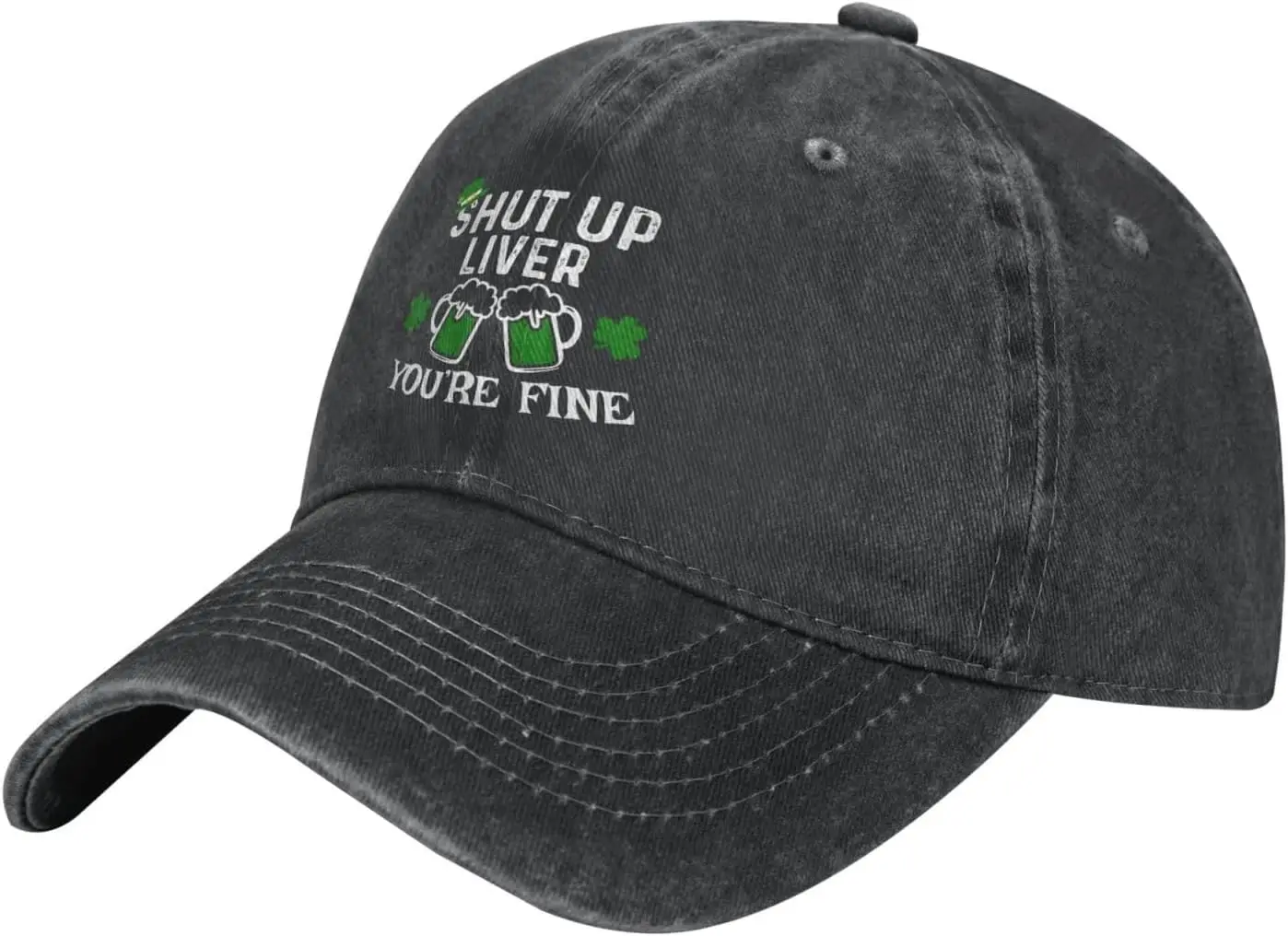 Funny Hat Shut Up Liver You're Fine Hat for Women Baseball Cap Adjustable Hat