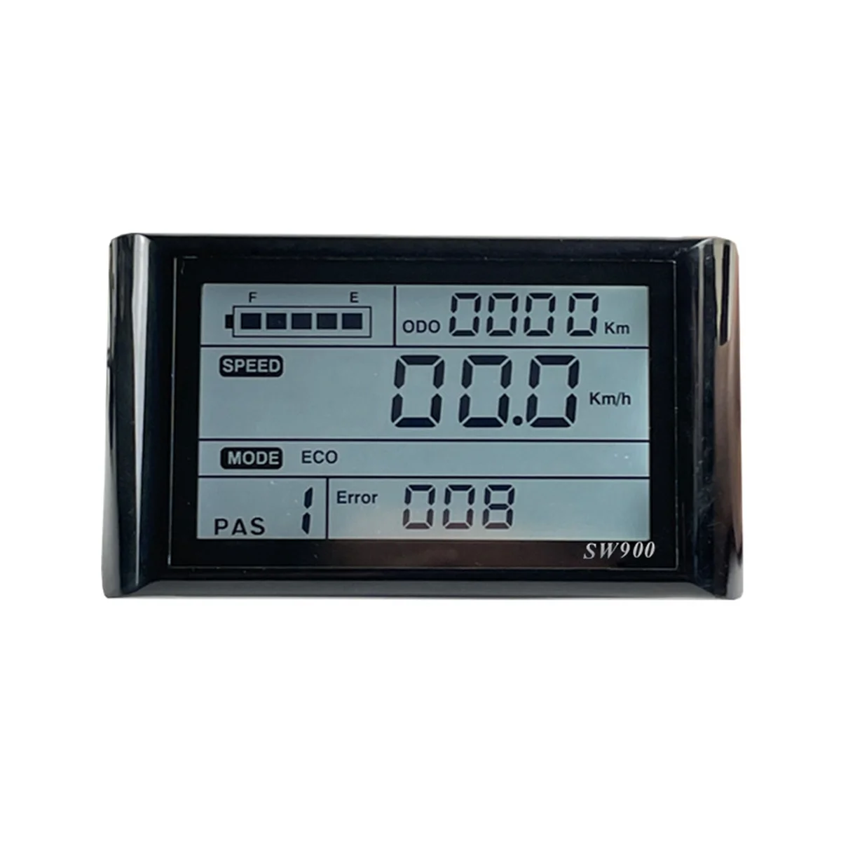 

Ebike SW900 LCD Display Control Electric Bicycle Speed Meter Waterproof Plug Record Instrument Control/Setting 24-72V