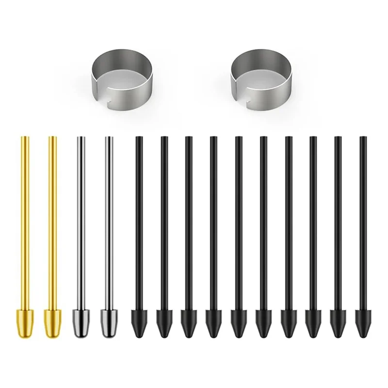 -BOFF استبدال المناقير/النصائح المعدنية لجهاز Samsunggalaxy Tab S9/S9FE+/S9 Ultra /S8/S8+/S8 Ultra(4+10 قطعة)