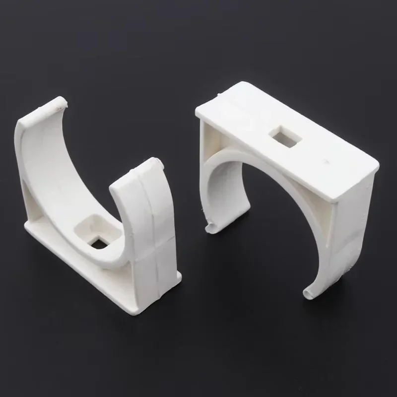 5-40PCS 16mm 20mm 25mm 32mm Water Pipe Clamp PVC Pipe Support Garden Irrigation System Accessory Watering Connector Pipe Hook Wa