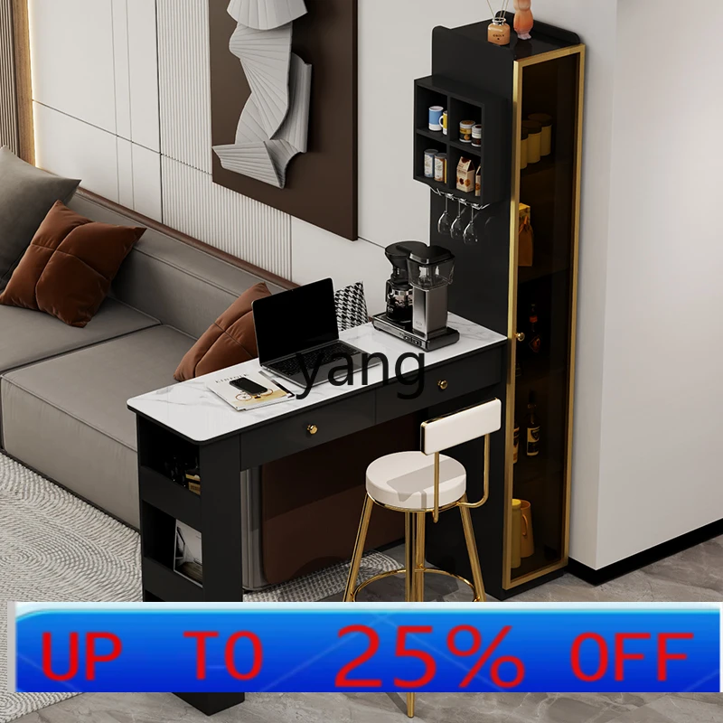 

C X simple living room dining room partition bar table entrance cabinet household rock slab wine cabinet
