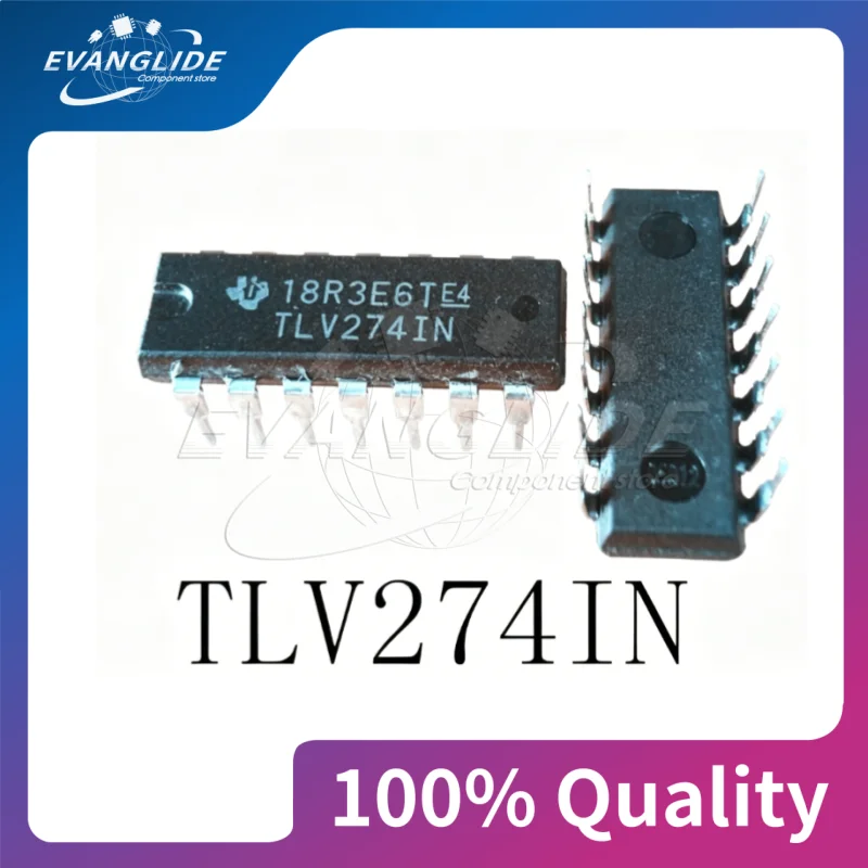 1 PCS/LOT TLV274IN TLV2741N TLV274 DIP-14 16V Operational Amplifier