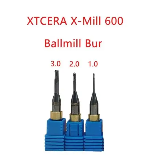 

Dental Xtcera Xmill 600 Metal Milling Burs Cutters T1-T11 D6 for Xtcera Milling Machine